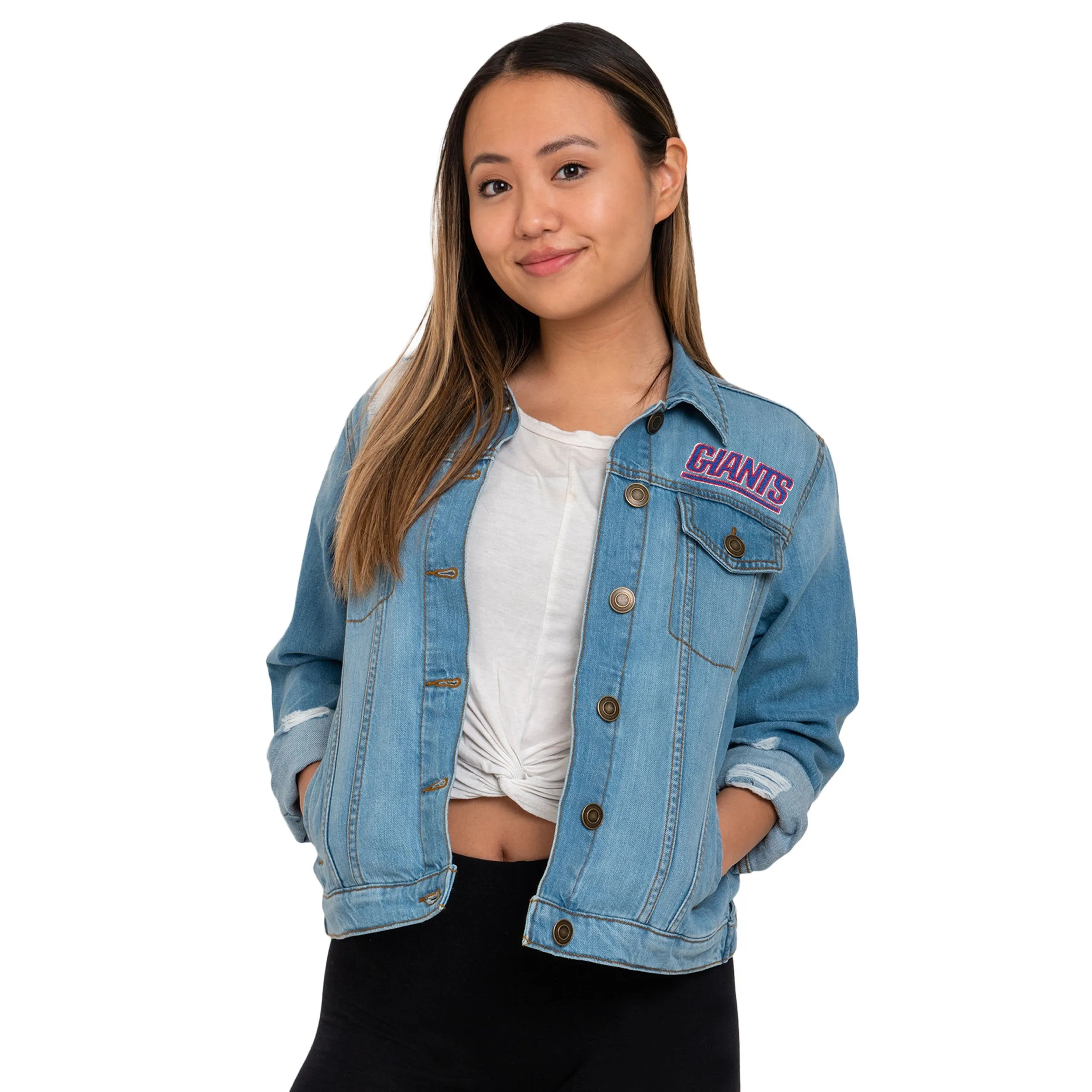 NFL Womens Denim Days Jacket - Pick Your Team