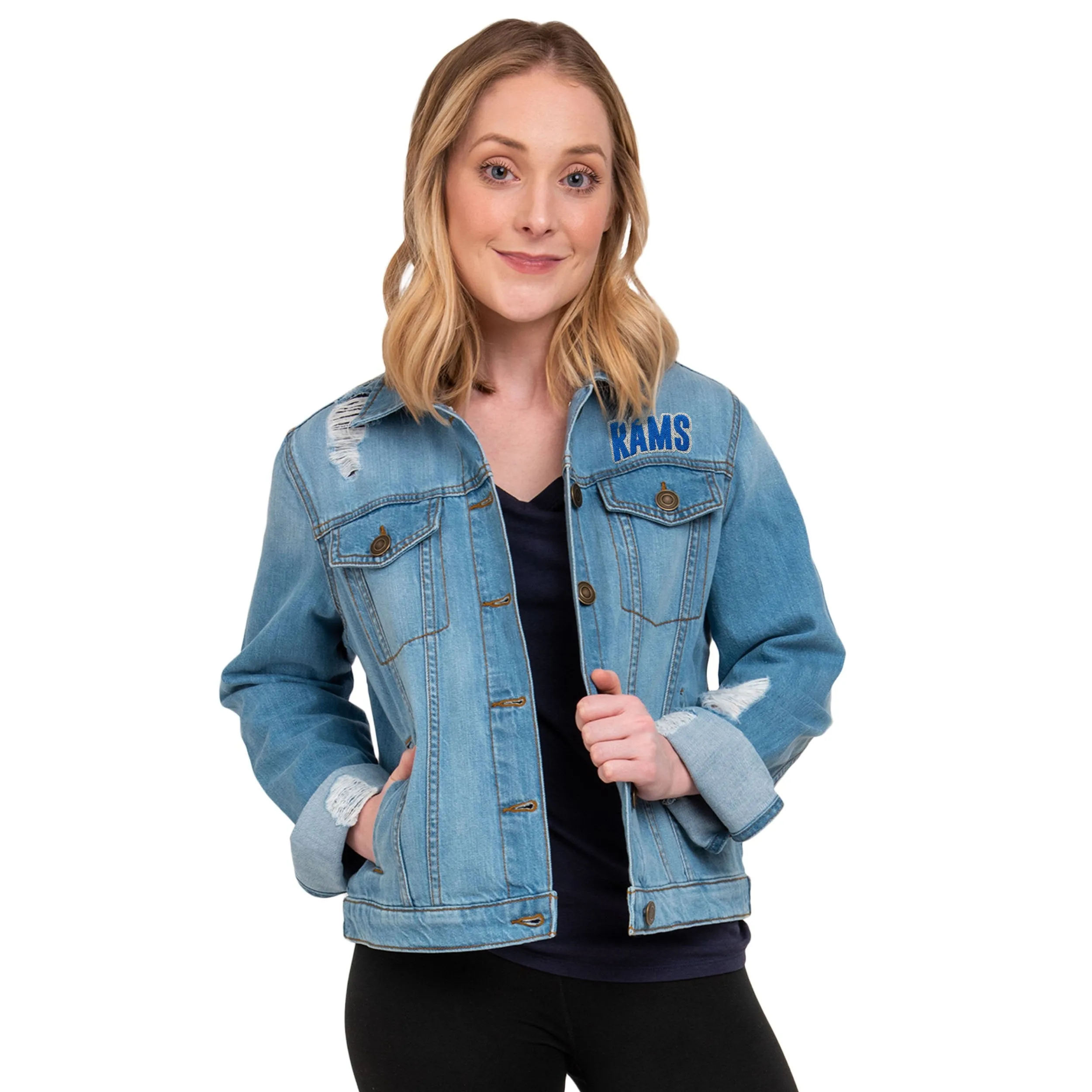 NFL Womens Denim Days Jacket - Pick Your Team