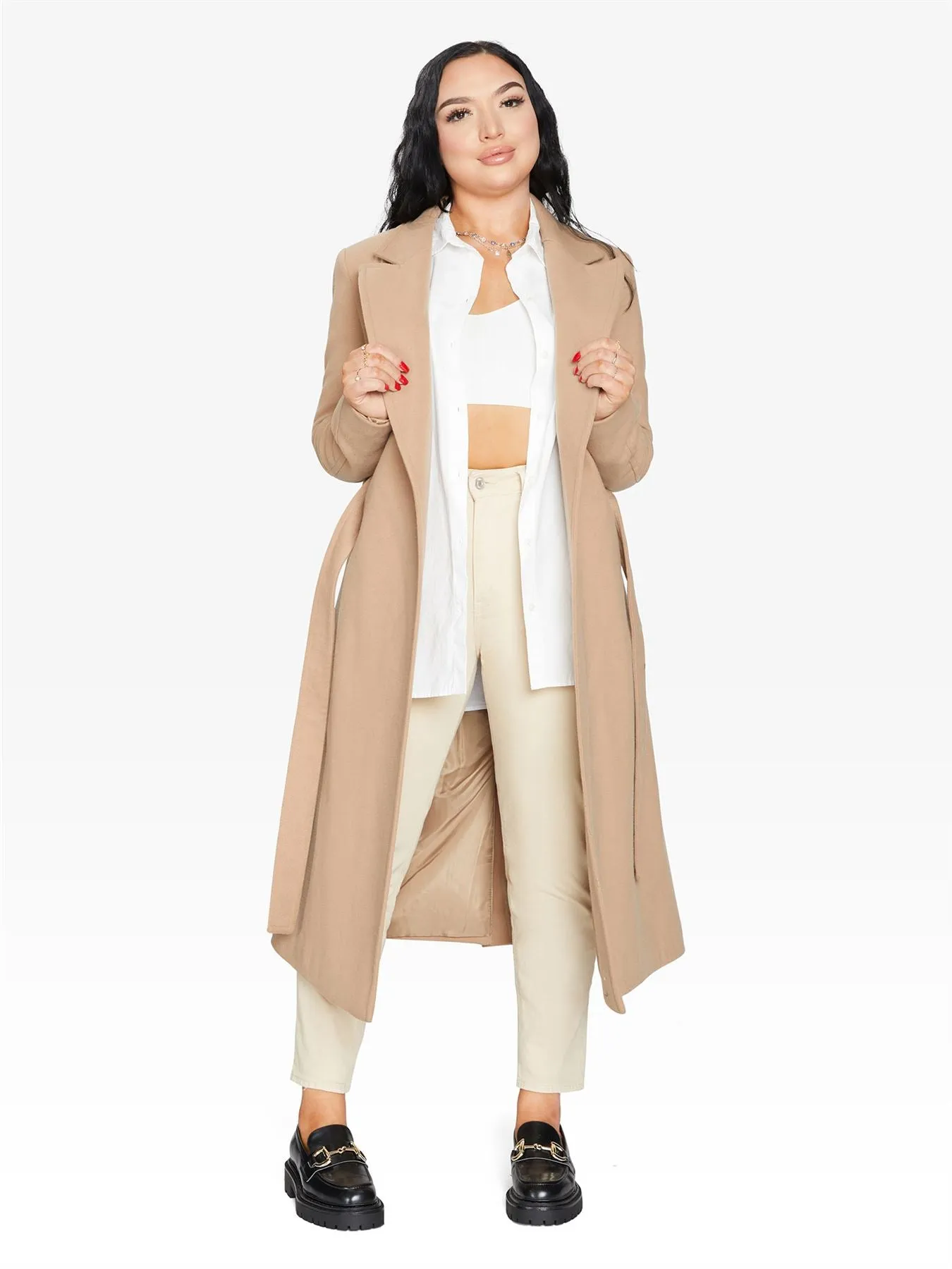 (Pre-Order) Belted Longline Duster Coat (2024)