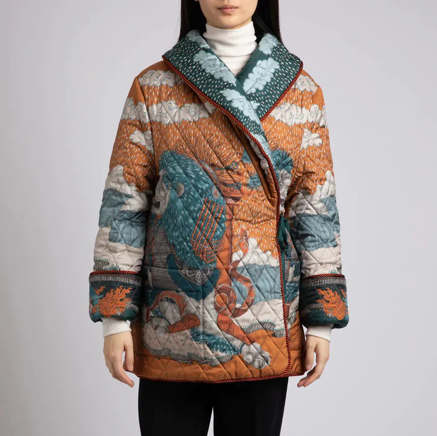 SABINA SAVAGE - THE SNOW LION QUILTED JACKET