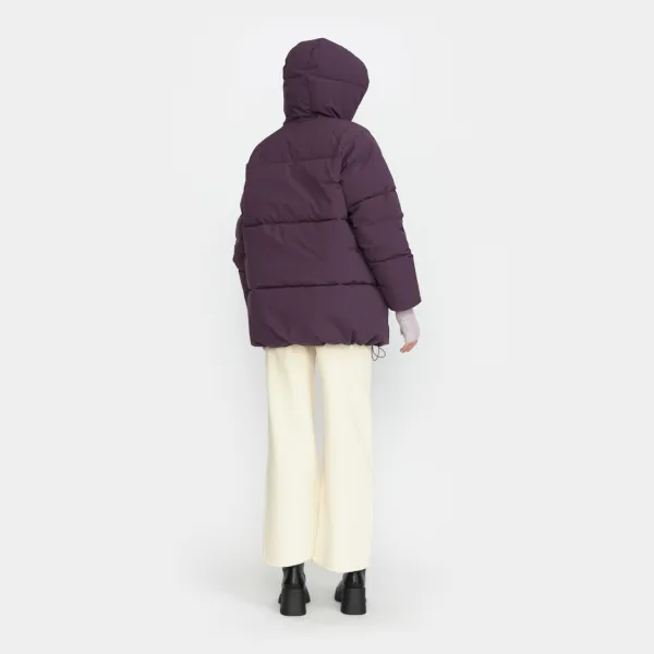 Selfhood 77294 Oversized Puffer (purple)