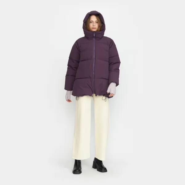 Selfhood 77294 Oversized Puffer (purple)