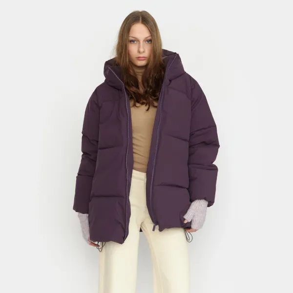 Selfhood 77294 Oversized Puffer (purple)