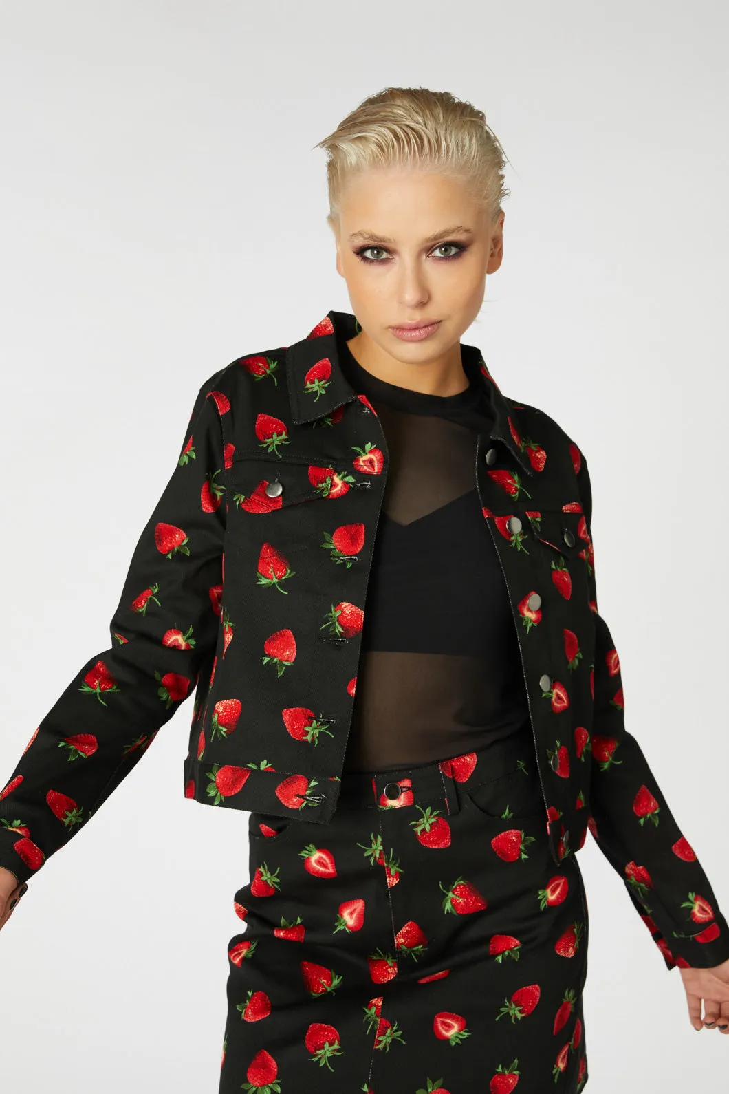 Strawberry Drill Jacket