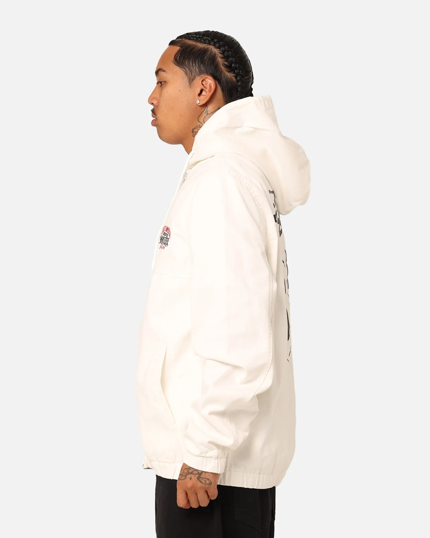 Stussy SS Link Lightweight Denim Jacket White Denim