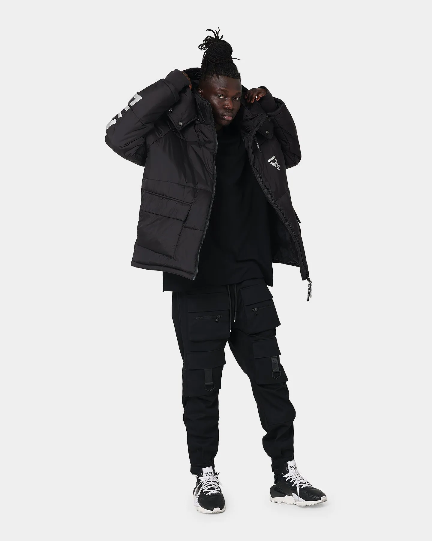 The Anti Order Hyphen ATD Puffer Jacket V2 Black/Silver