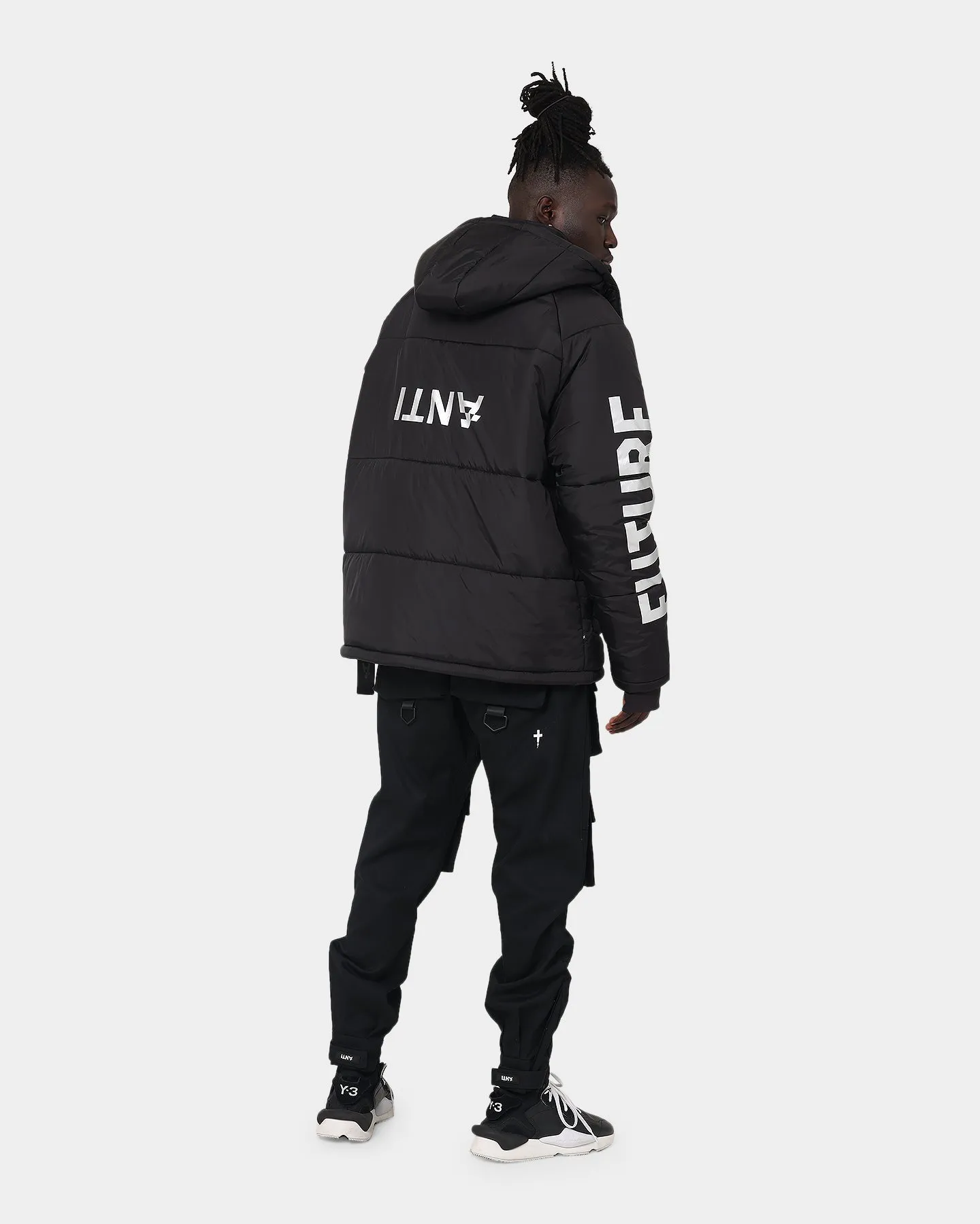 The Anti Order Hyphen ATD Puffer Jacket V2 Black/Silver