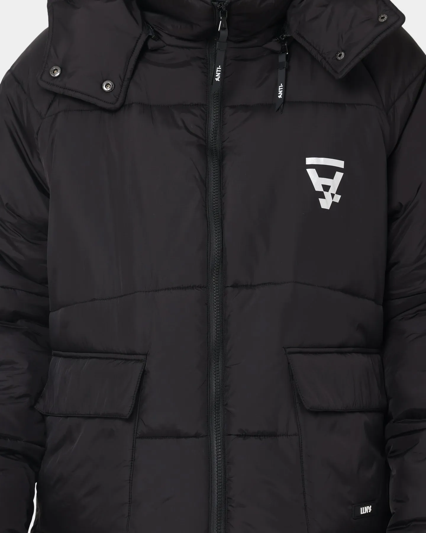 The Anti Order Hyphen ATD Puffer Jacket V2 Black/Silver