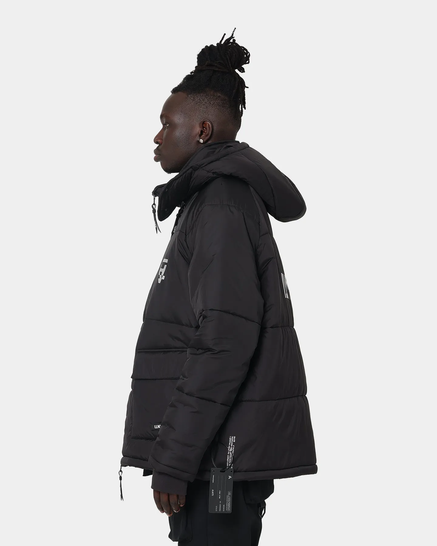 The Anti Order Hyphen ATD Puffer Jacket V2 Black/Silver