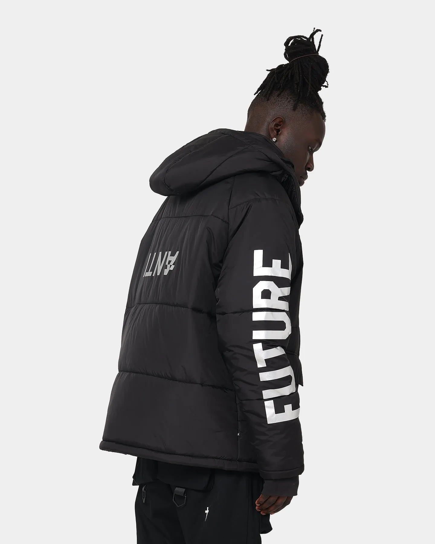 The Anti Order Hyphen ATD Puffer Jacket V2 Black/Silver