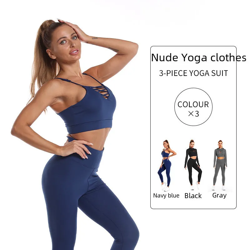 Three-Piece Suit Yoga Suit