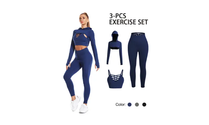 Three-Piece Suit Yoga Suit