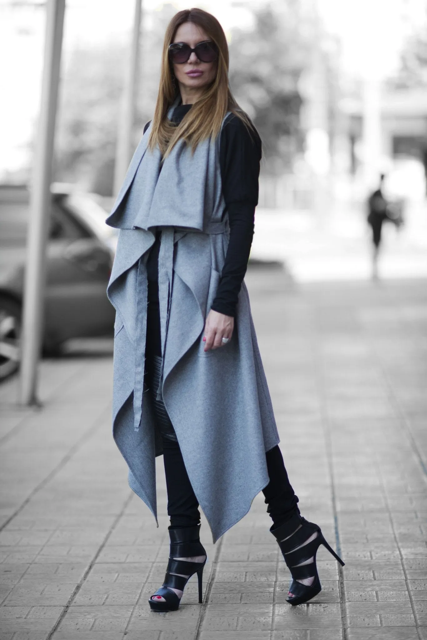 VICTORIA Sleeveless Women Coat