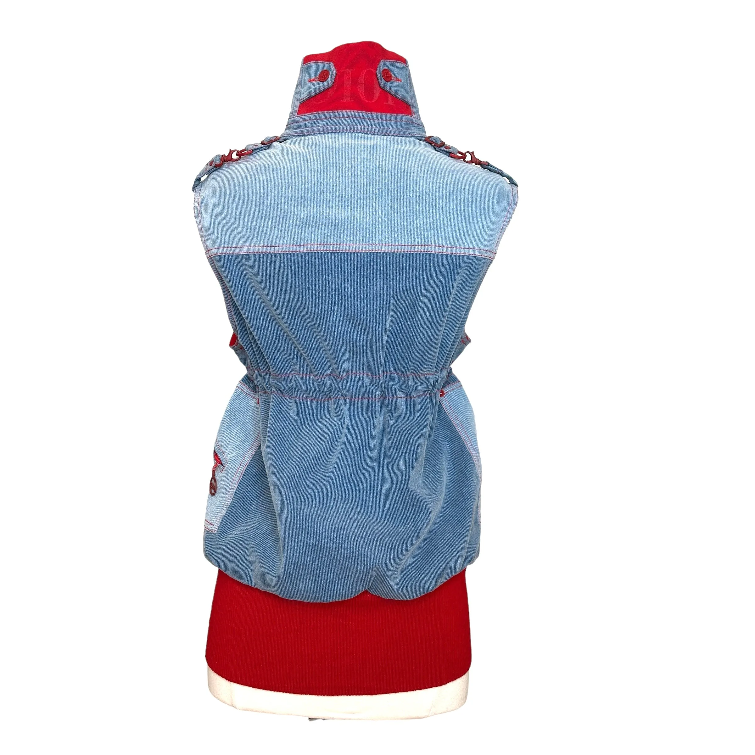 Vintage Logo Vest by Galliano - S/M